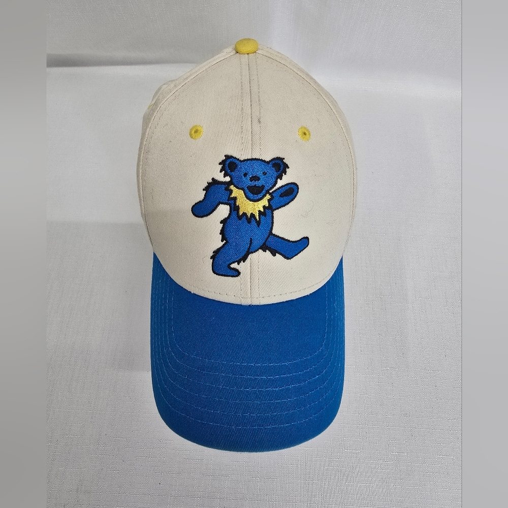 Grateful Dead Blue and Cream Kids Toy Cap with Bear